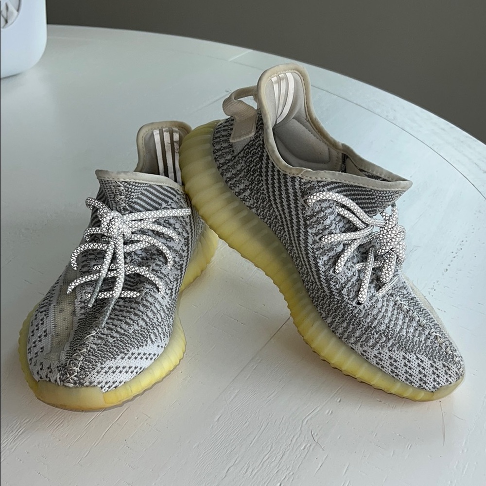 Yeezy Boost 350 V2 Grey Cream with Yellow Sole